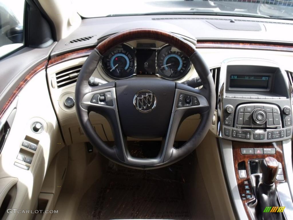 2011 Buick LaCrosse CXS Cocoa/Cashmere Dashboard Photo #49422313