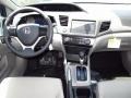 Gray 2012 Honda Civic DX Sedan Interior Color