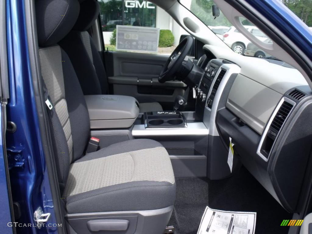 2011 Ram 1500 Big Horn Crew Cab - Deep Water Blue Pearl / Dark Slate Gray/Medium Graystone photo #15