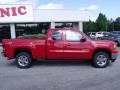 2011 Fire Red GMC Sierra 1500 SLE Extended Cab  photo #8