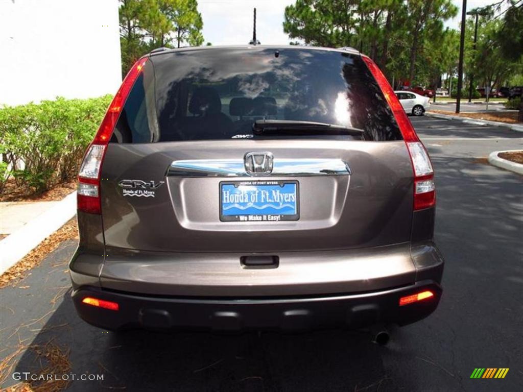 2009 CR-V EX-L 4WD - Urban Titanium Metallic / Ivory photo #4