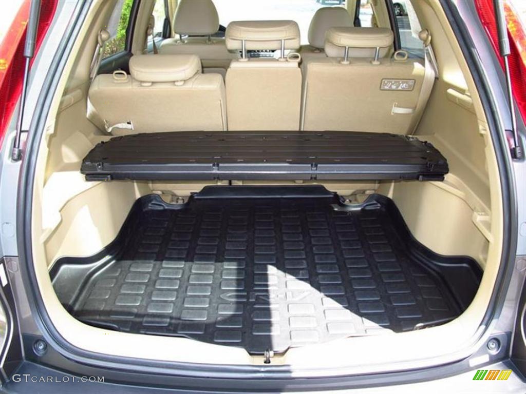 2009 CR-V EX-L 4WD - Urban Titanium Metallic / Ivory photo #5