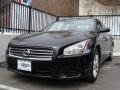 2009 Super Black Nissan Maxima 3.5 S  photo #1