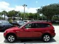 2008 Crimson Red BMW X3 3.0si  photo #10