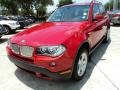 2008 Crimson Red BMW X3 3.0si  photo #13