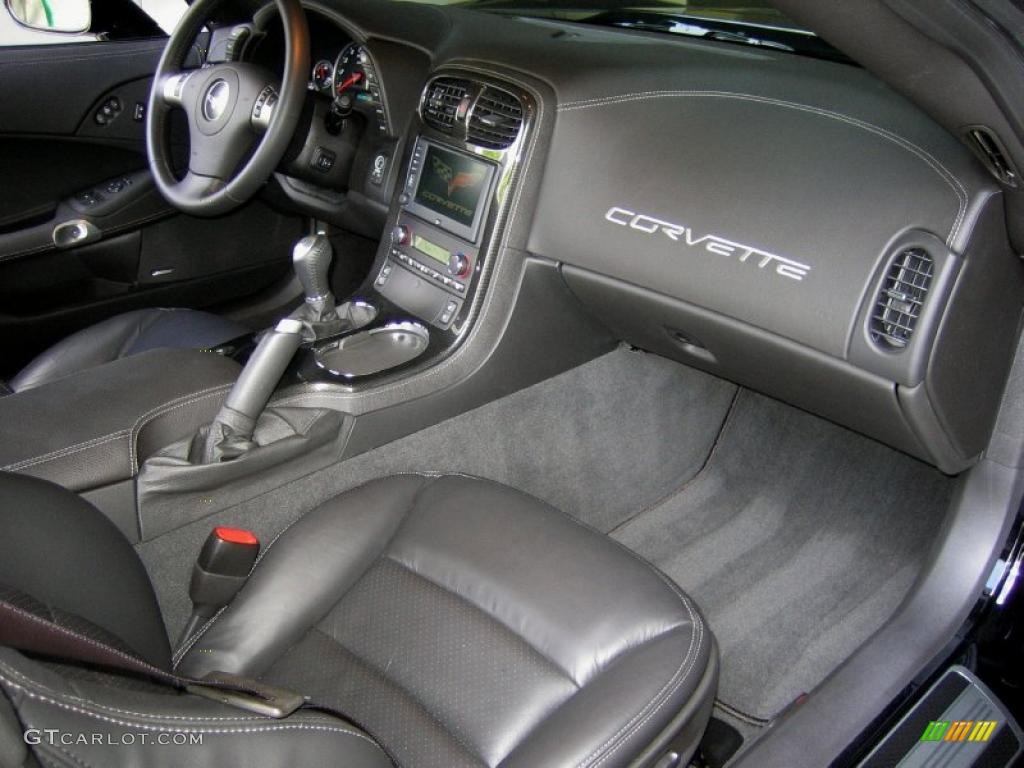 2010 Chevrolet Corvette ZR1 Ebony Black Dashboard Photo #49424971
