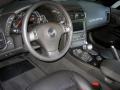 Ebony Black Prime Interior Photo for 2010 Chevrolet Corvette #49425016