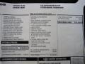 2010 Chevrolet Corvette ZR1 Window Sticker