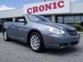 2010 Silver Steel Metallic Chrysler Sebring Touring Convertible  photo #1