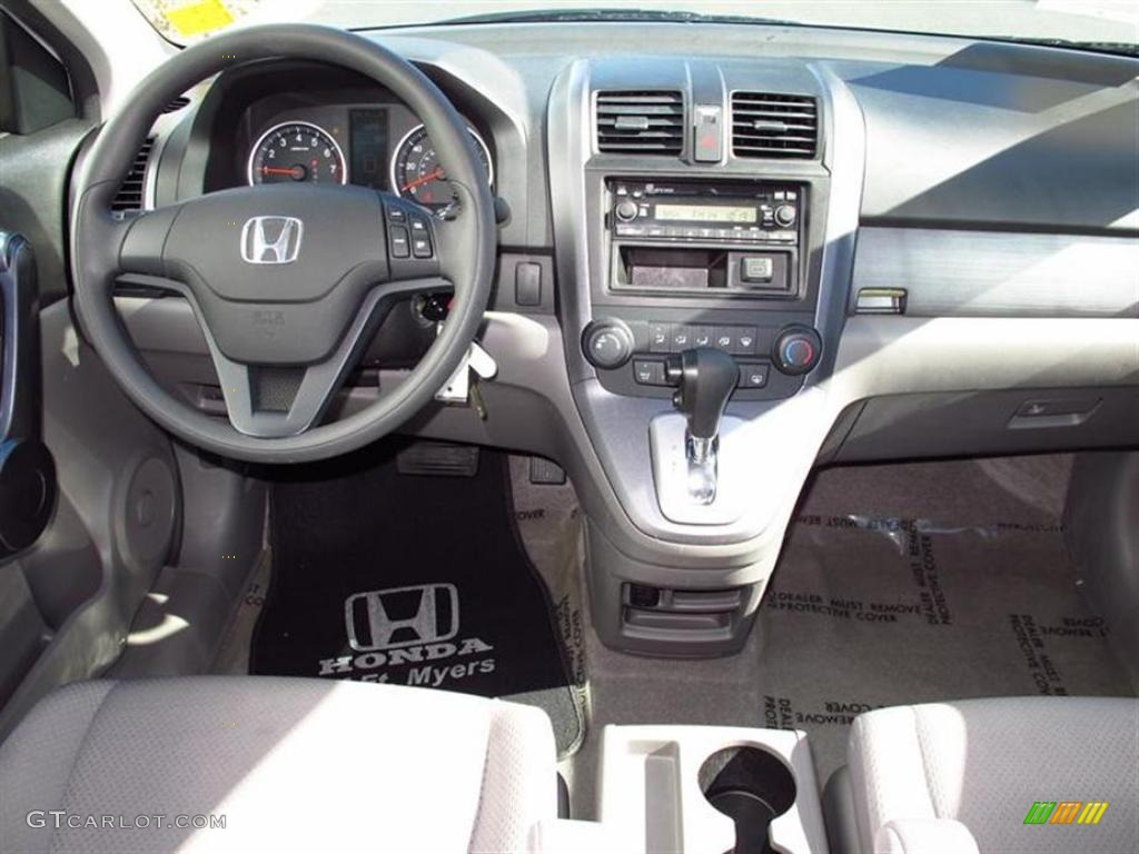 Gray Interior 2009 Honda CR-V LX Photo #49426696