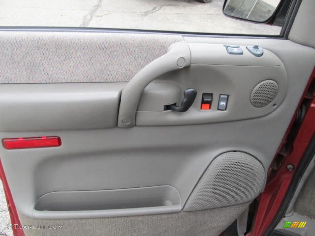2000 Astro LS Passenger Van - Light Carmine Red Metallic / Medium Gray photo #7