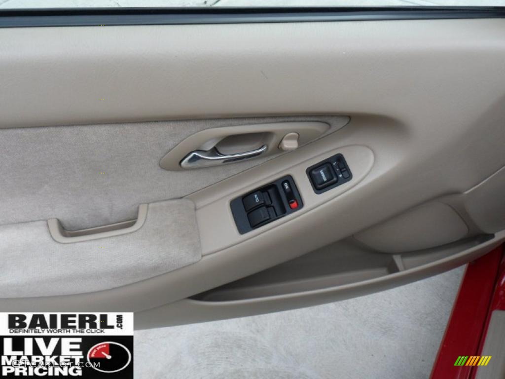 1998 Accord EX Coupe - San Marino Red / Ivory photo #11