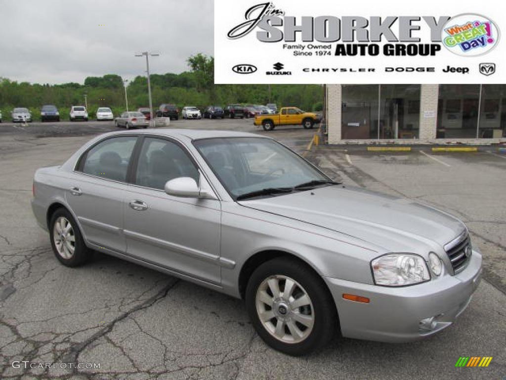 2006 Optima LX V6 - Silver / Gray photo #1