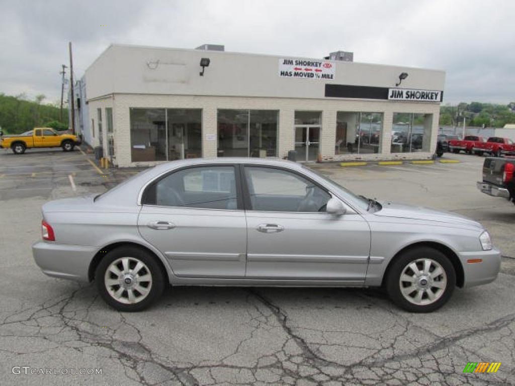 2006 Optima LX V6 - Silver / Gray photo #2