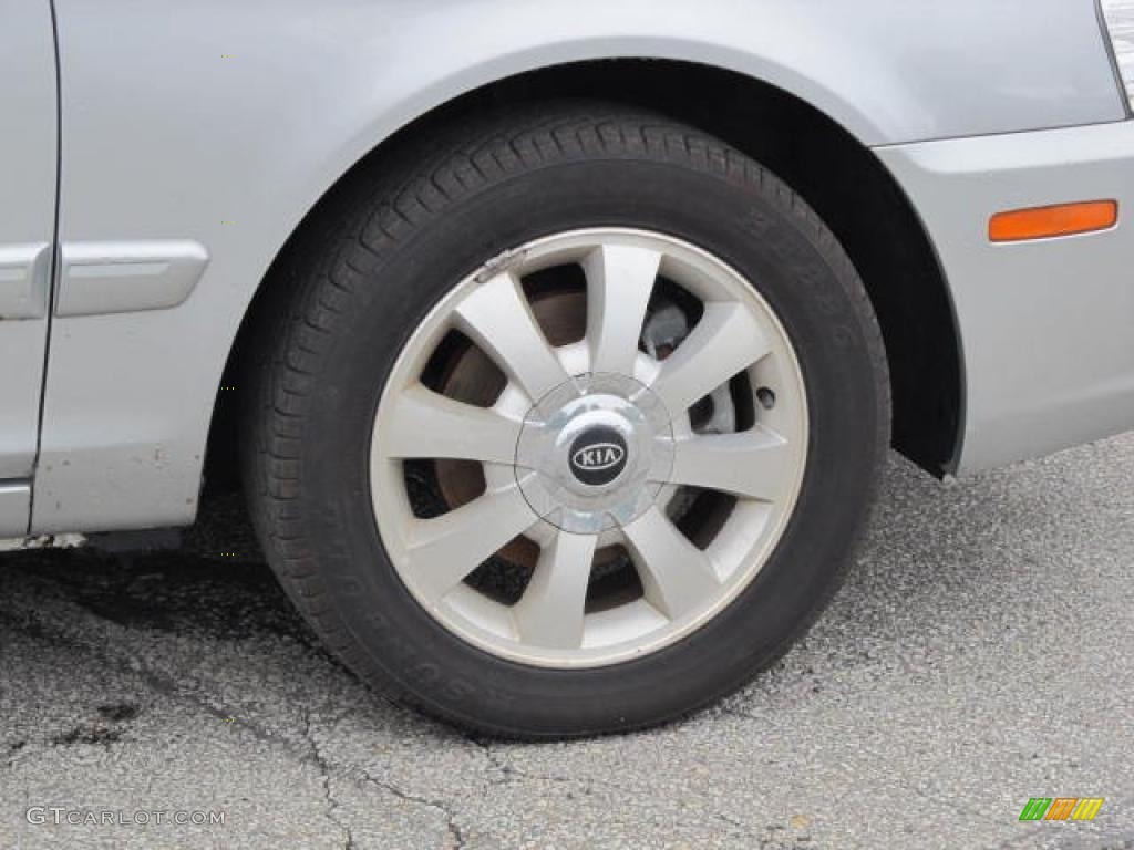2006 Optima LX V6 - Silver / Gray photo #3