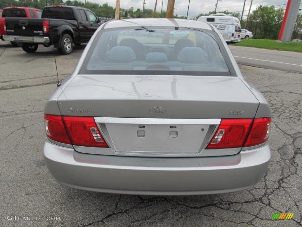 2006 Optima LX V6 - Silver / Gray photo #4