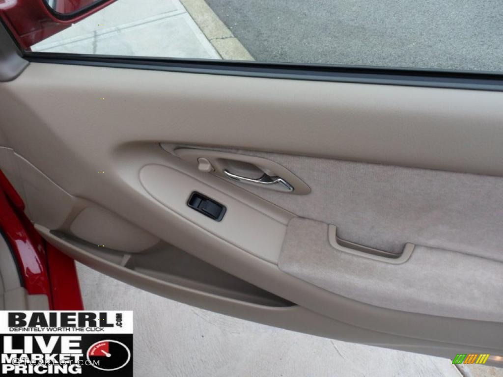 1998 Accord EX Coupe - San Marino Red / Ivory photo #18