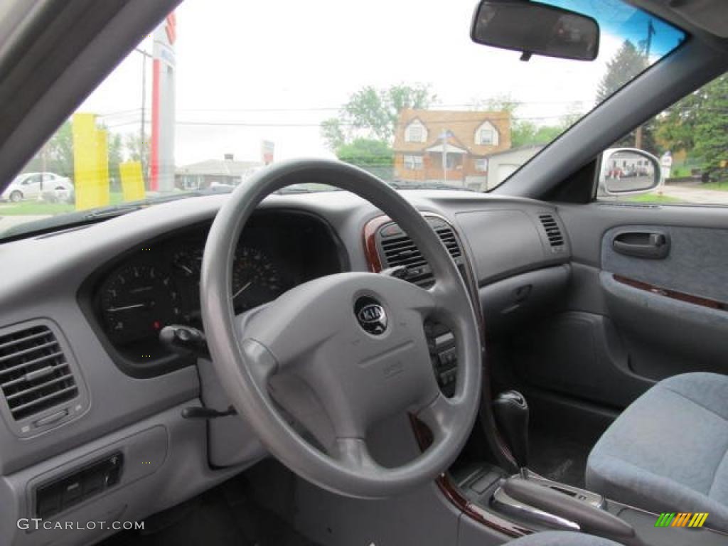 2006 Optima LX V6 - Silver / Gray photo #8