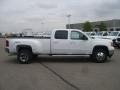 Summit White - Sierra 3500HD SLT Crew Cab 4x4 Dually Photo No. 3