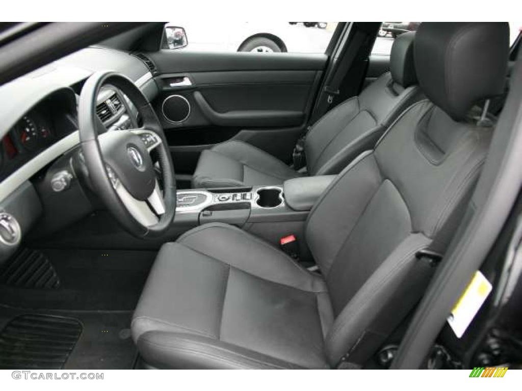 Onyx Interior 2009 Pontiac G8 GT Photo #49430056
