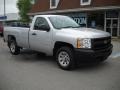 Sheer Silver Metallic - Silverado 1500 Regular Cab Photo No. 1