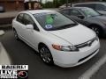 Taffeta White - Civic LX Sedan Photo No. 1
