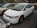 Taffeta White - Civic LX Sedan Photo No. 3