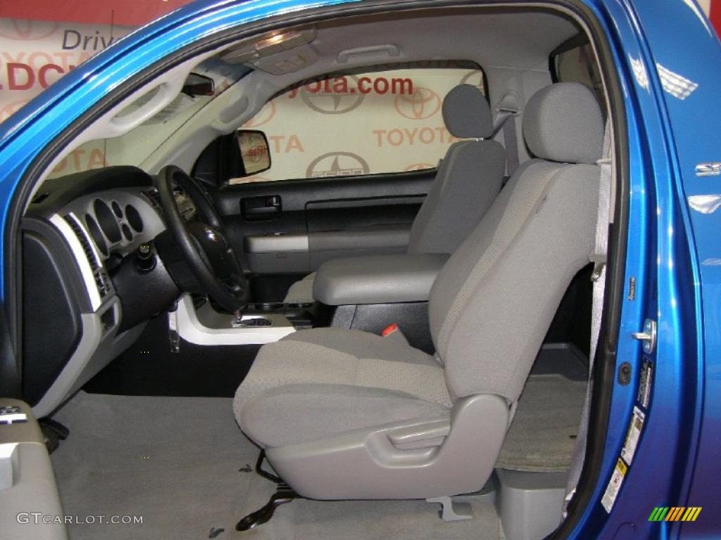 Graphite Gray Interior 2007 Toyota Tundra SR5 Regular Cab Photo #49431163