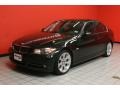 2008 Jet Black BMW 3 Series 335i Sedan  photo #2