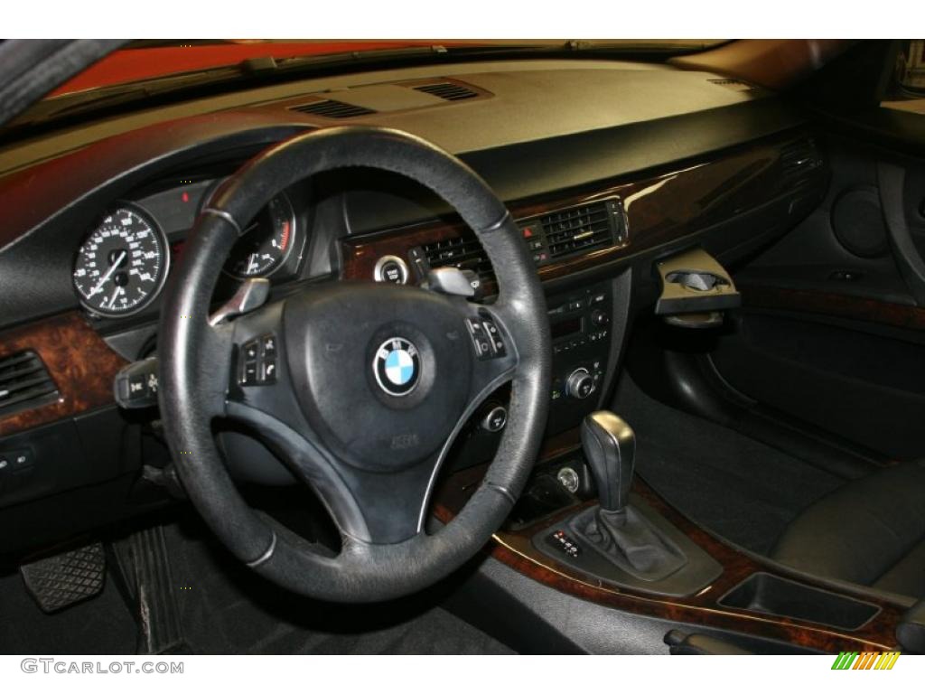 2008 3 Series 335i Sedan - Jet Black / Black photo #10