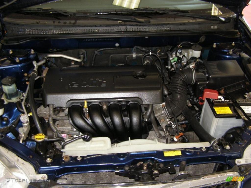2005 Toyota Corolla LE 1.8L DOHC 16V VVT-i 4 Cylinder Engine Photo #49432174