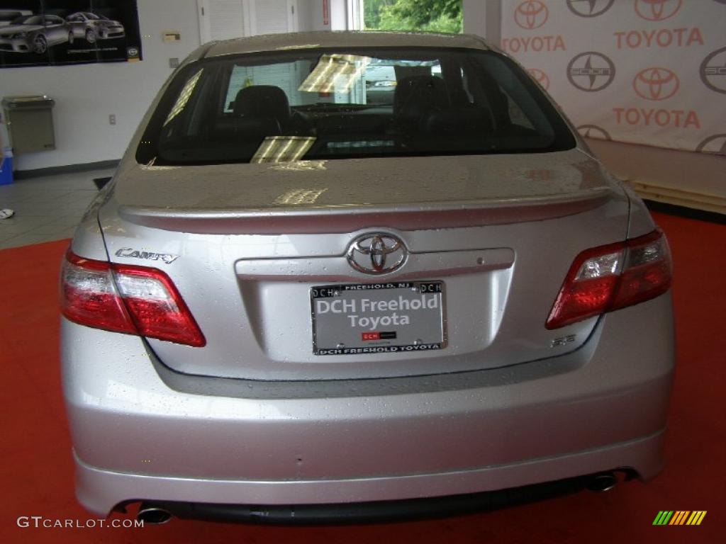 2009 Camry SE V6 - Classic Silver Metallic / Charcoal photo #7
