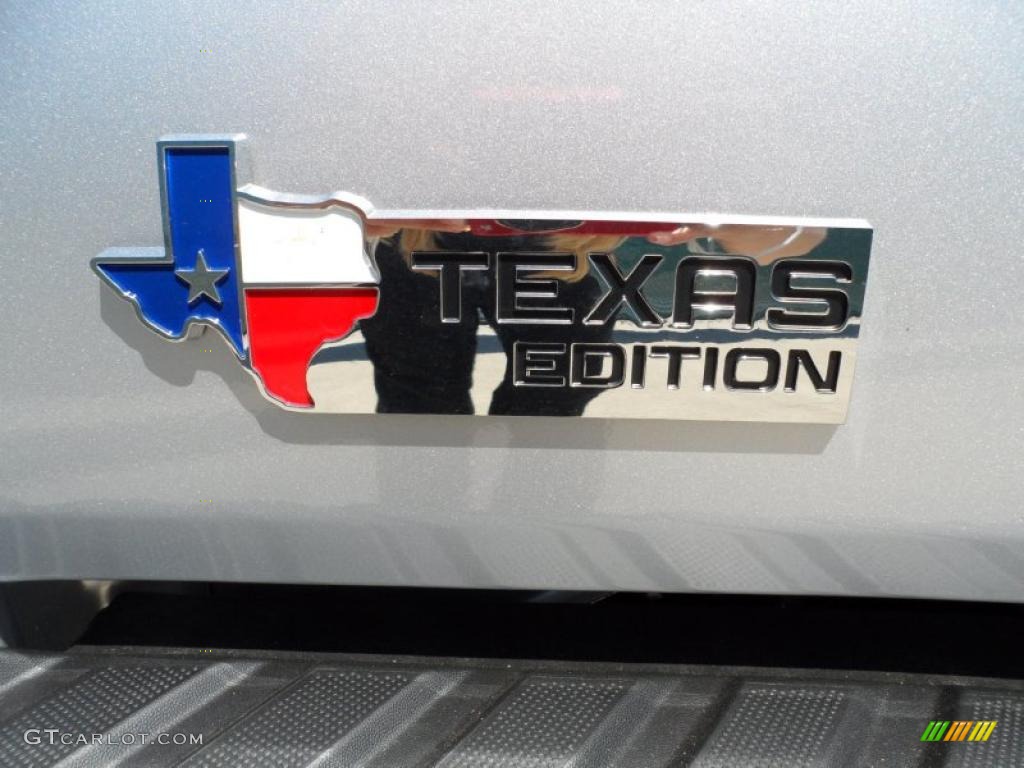 2011 F150 Texas Edition SuperCrew - Ingot Silver Metallic / Steel Gray photo #17
