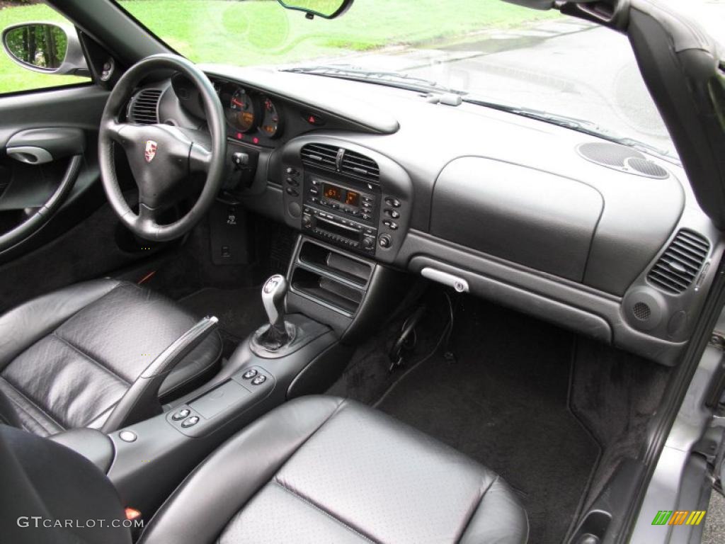 2004 Porsche Boxster Standard Boxster Model Black Dashboard Photo #49434907