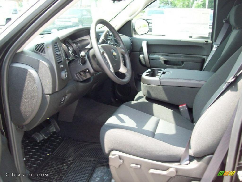 2011 Silverado 1500 LT Extended Cab 4x4 - Black / Ebony photo #20