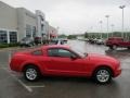 2007 Torch Red Ford Mustang V6 Deluxe Coupe  photo #2