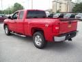 2011 Victory Red Chevrolet Silverado 1500 LT Extended Cab 4x4  photo #2