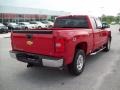 2011 Victory Red Chevrolet Silverado 1500 LT Extended Cab 4x4  photo #12