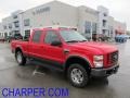 Red - F250 Super Duty FX4 Crew Cab 4x4 Photo No. 1