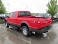 Red 2008 Ford F250 Super Duty FX4 Crew Cab 4x4 Exterior