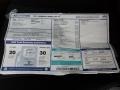 2011 Hyundai Genesis Coupe 2.0T Window Sticker