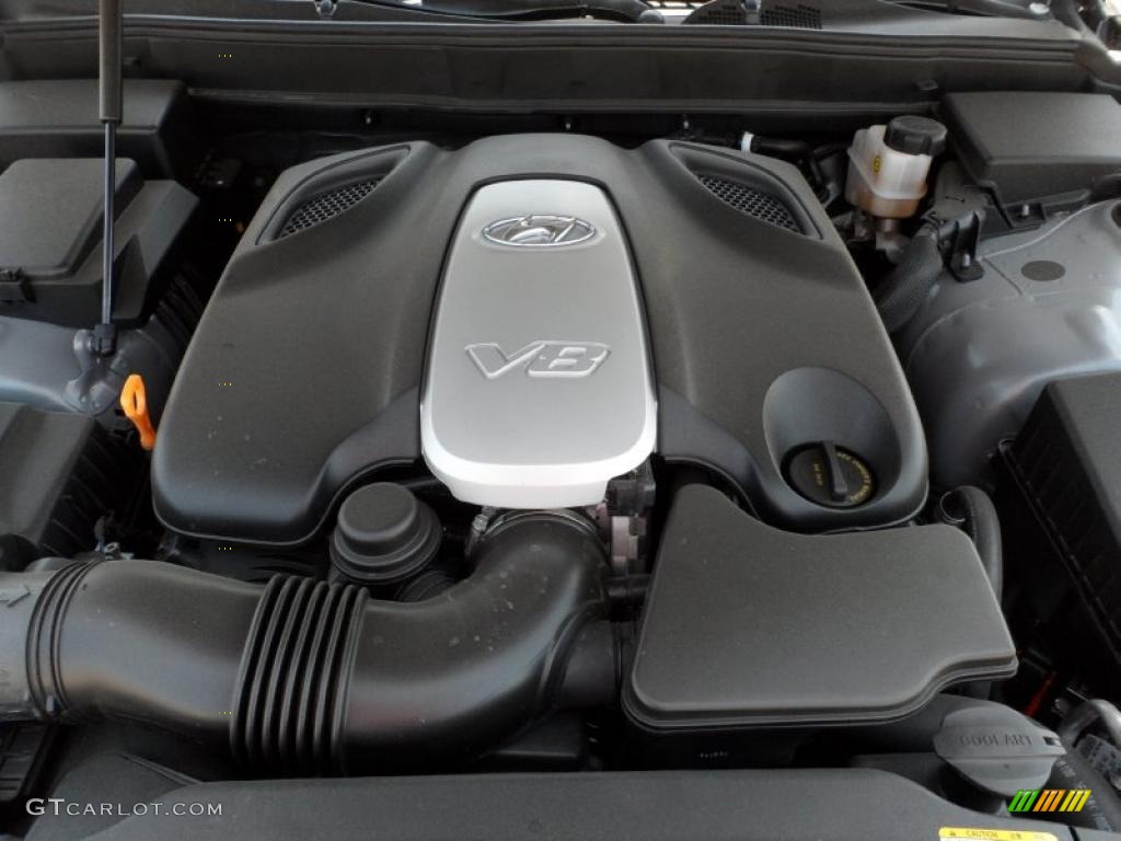 2011 Hyundai Genesis 4.6 Sedan 4.6 Liter DOHC 32-Valve CVVT V8 Engine Photo #49439095