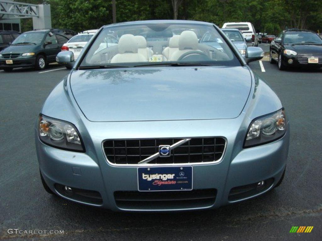 2008 C70 T5 - Celestial Blue Metallic / Calcite Cream photo #7