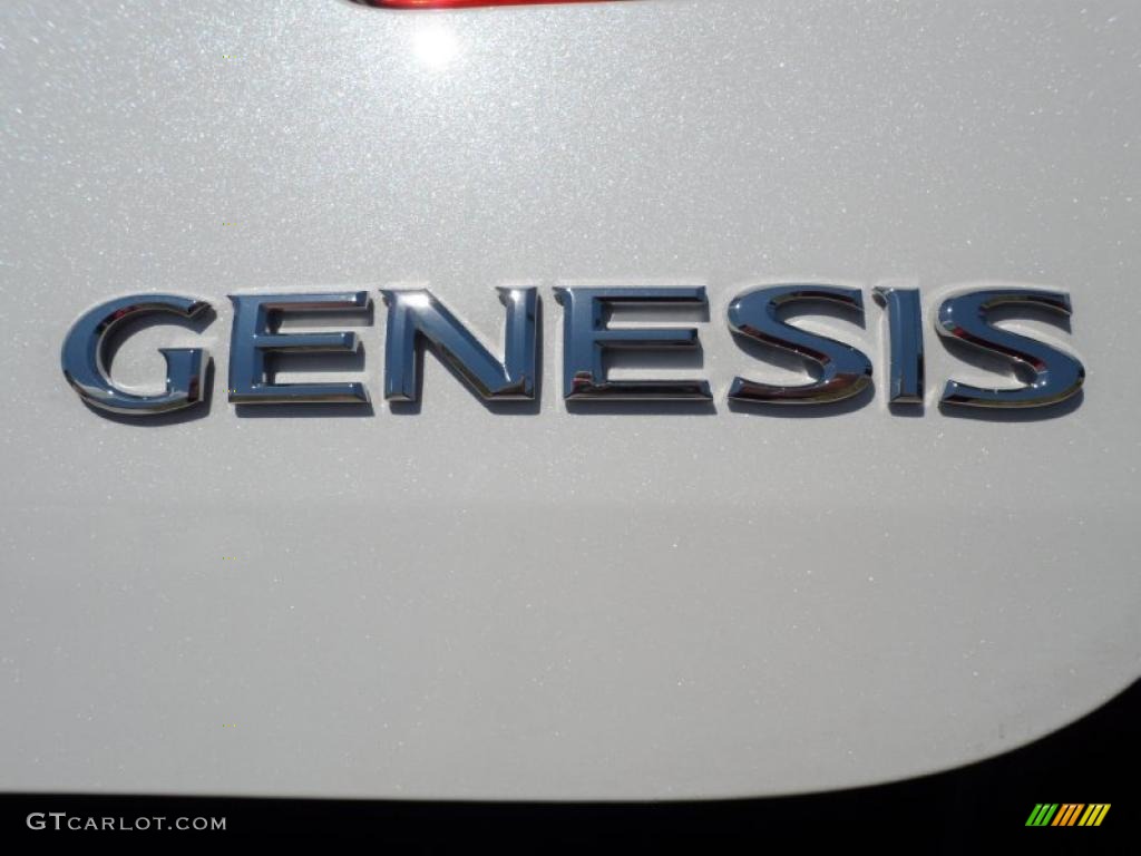 2011 Genesis 3.8 Sedan - White Satin Pearl / Cashmere photo #15