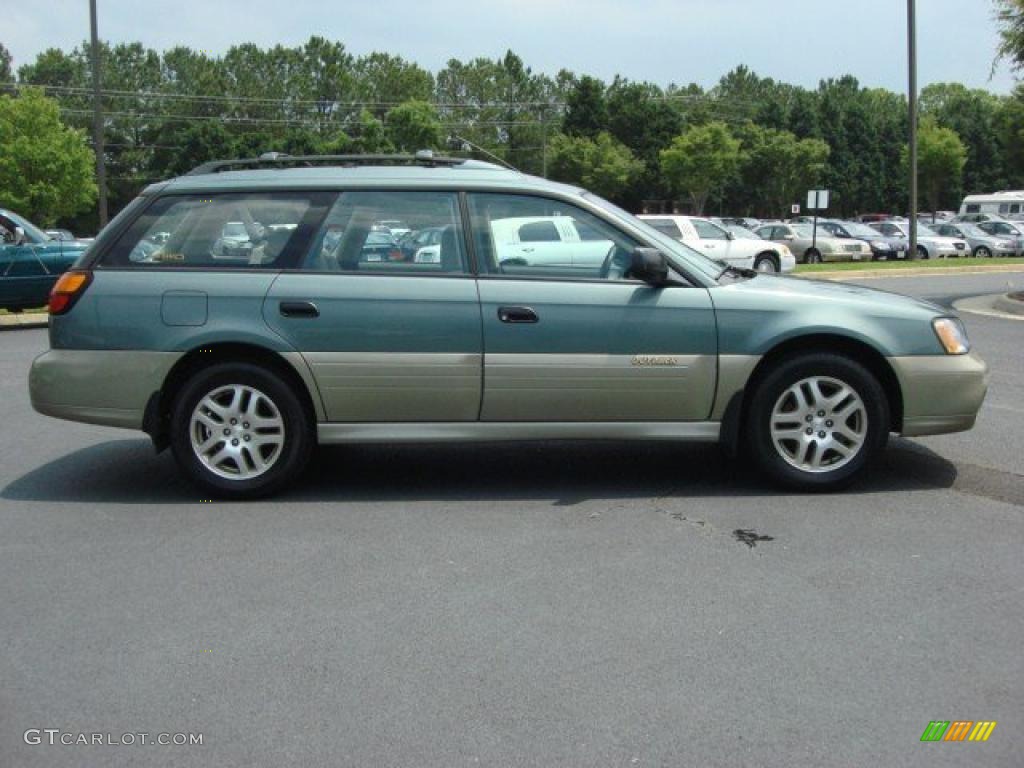 Wintergreen Metallic 2000 Subaru Outback Wagon Exterior Photo #49440295