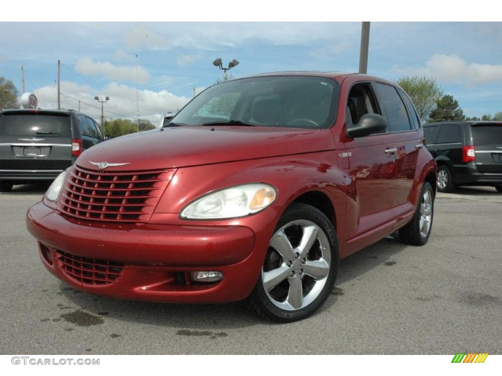 Inferno Red Pearlcoat 2004 Chrysler PT Cruiser GT Exterior Photo #49441123