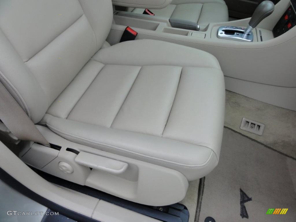 2004 A4 1.8T quattro Sedan - Champagne Metallic / Beige photo #20