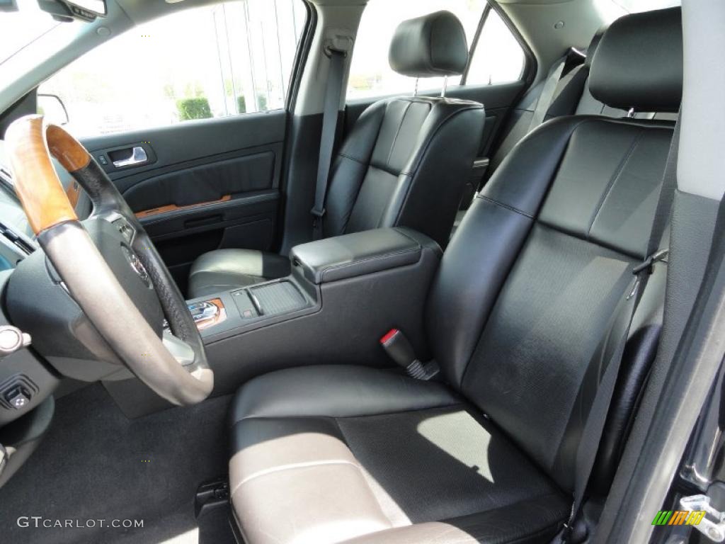 Ebony Interior 2008 Cadillac STS 4 V6 AWD Photo #49441795