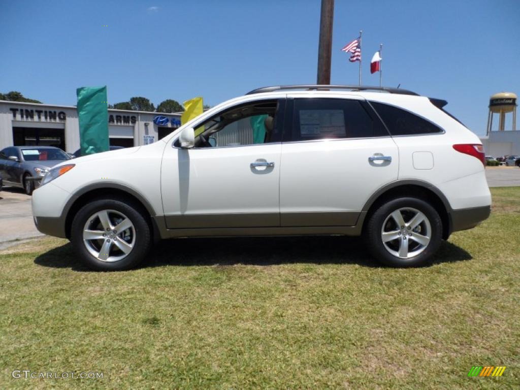Stone White 2011 Hyundai Veracruz Limited Exterior Photo #49441819