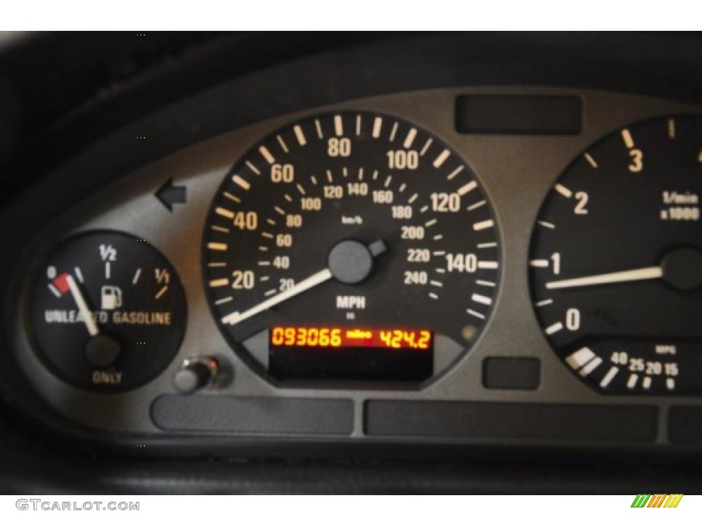 1997 3 Series 328i Sedan - Montreal Blue Metallic / Sand photo #6